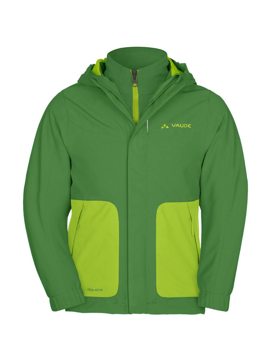Vaude Kids Campfire 3in1 Jacket IV, parrot green - Bild 1
