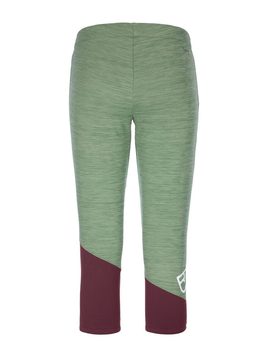 Ortovox Merino Fleece Light Short Pants W, green forest blend - Bild 2