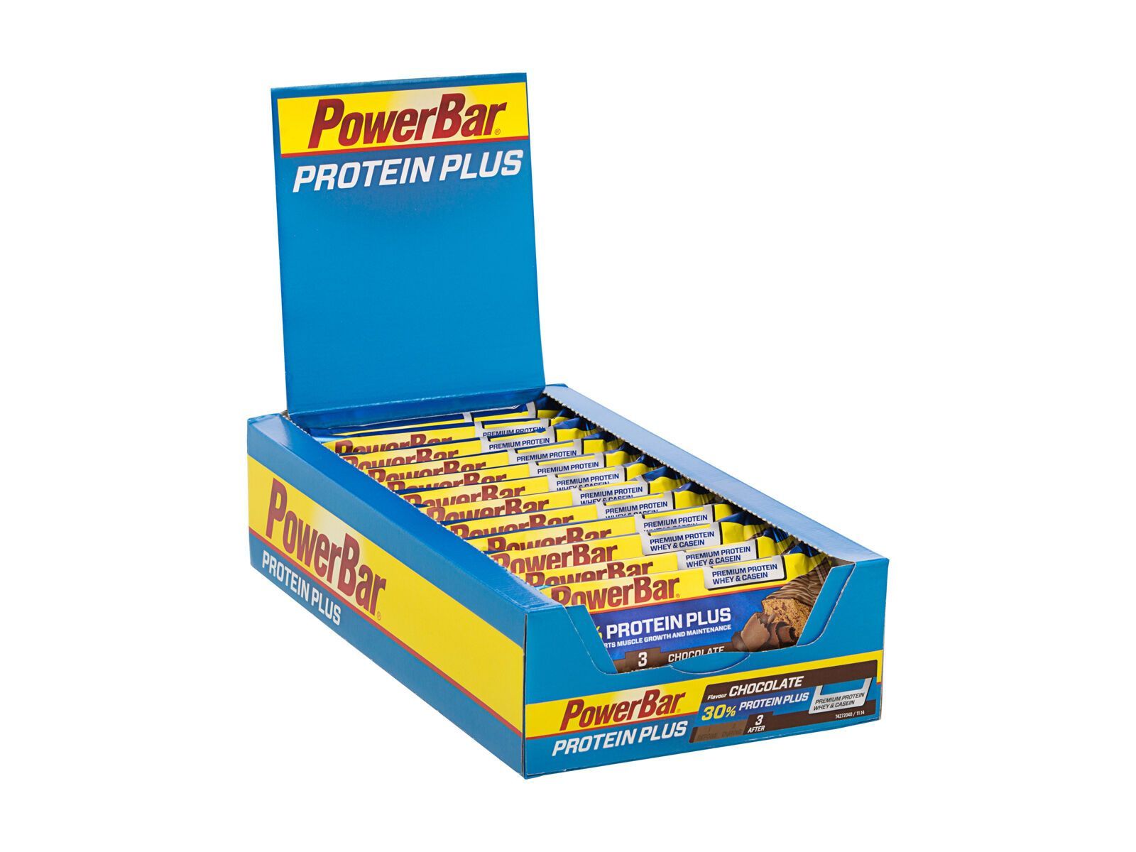 PowerBar Protein Plus 30% - Chocolate (Box) - Bild 1