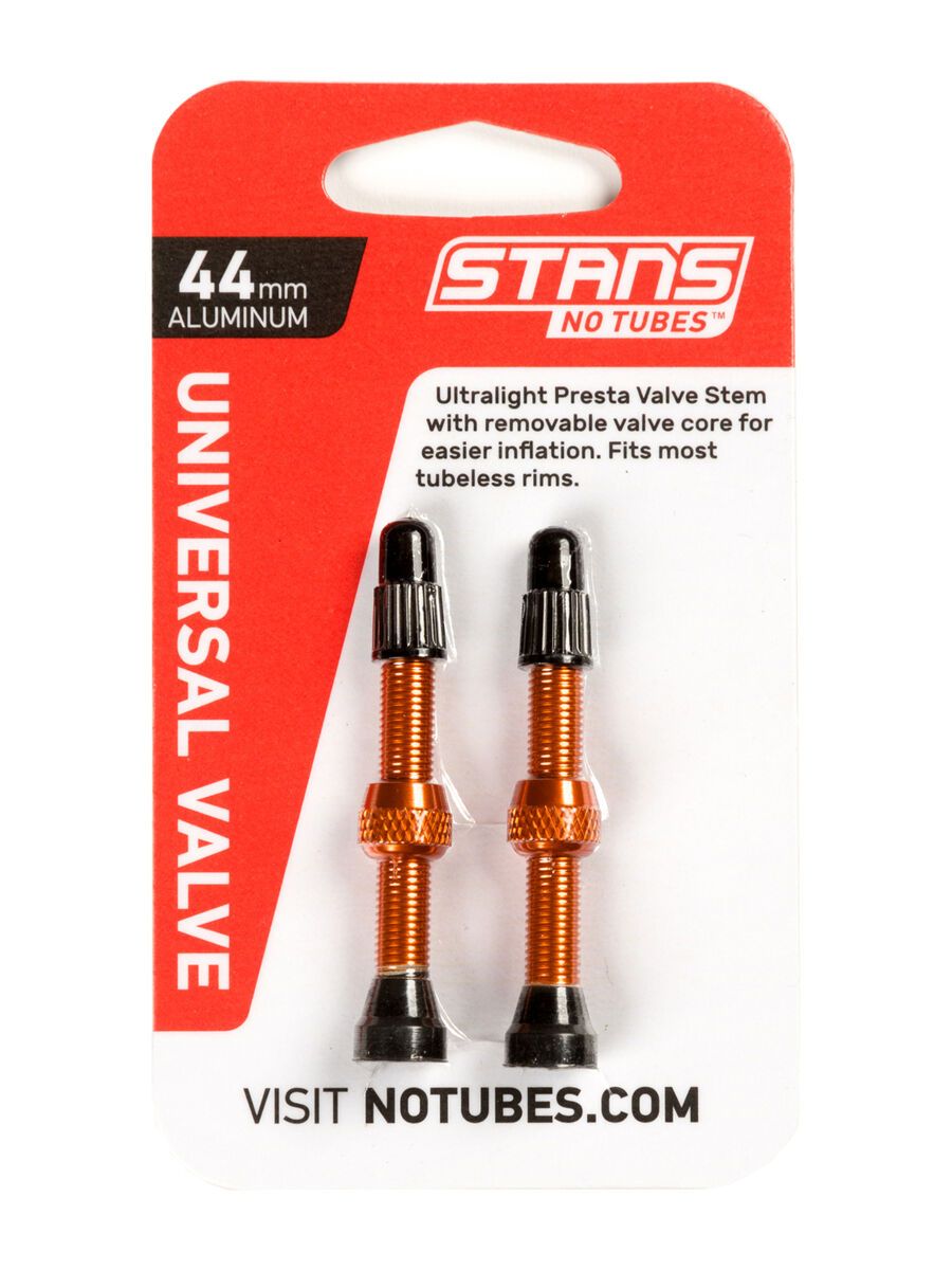 Stan's NoTubes Universal Alloy Valve - 44 mm, orange - Bild 2