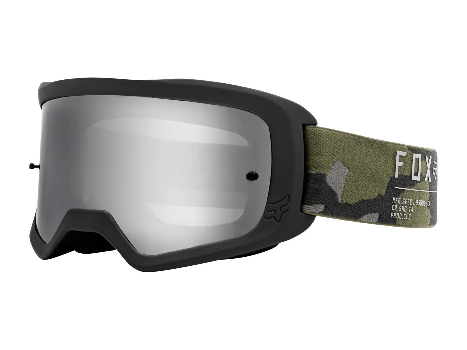 Fox Main Gain Goggle Spark, camo/Lens: spark chrome mirror - Bild 1