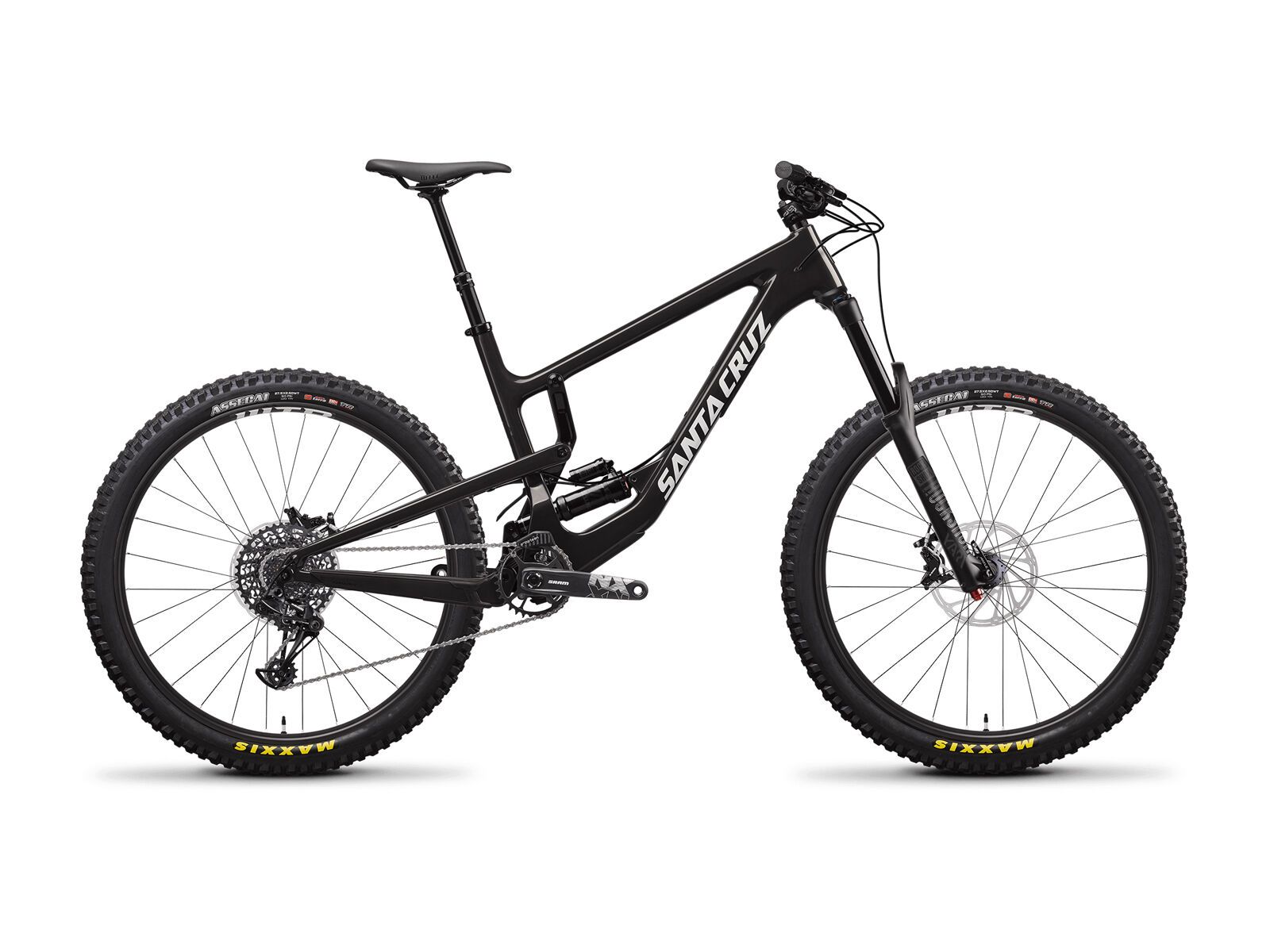 Santa Cruz Nomad C R, gloss carbon and white - Bild 1