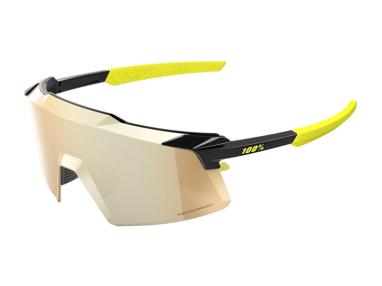 100% Aerocraft, Gold Mirror Photochromic / gloss metallic black - Bild 5