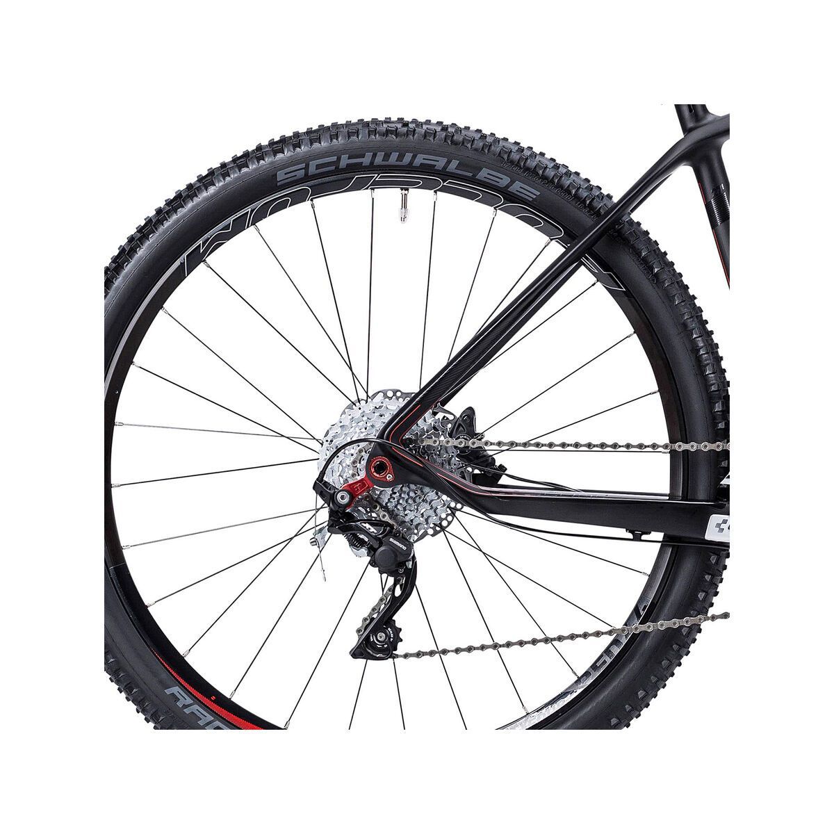 Cube Reaction GTC SL 27.5, carbon/flashred - Bild 4