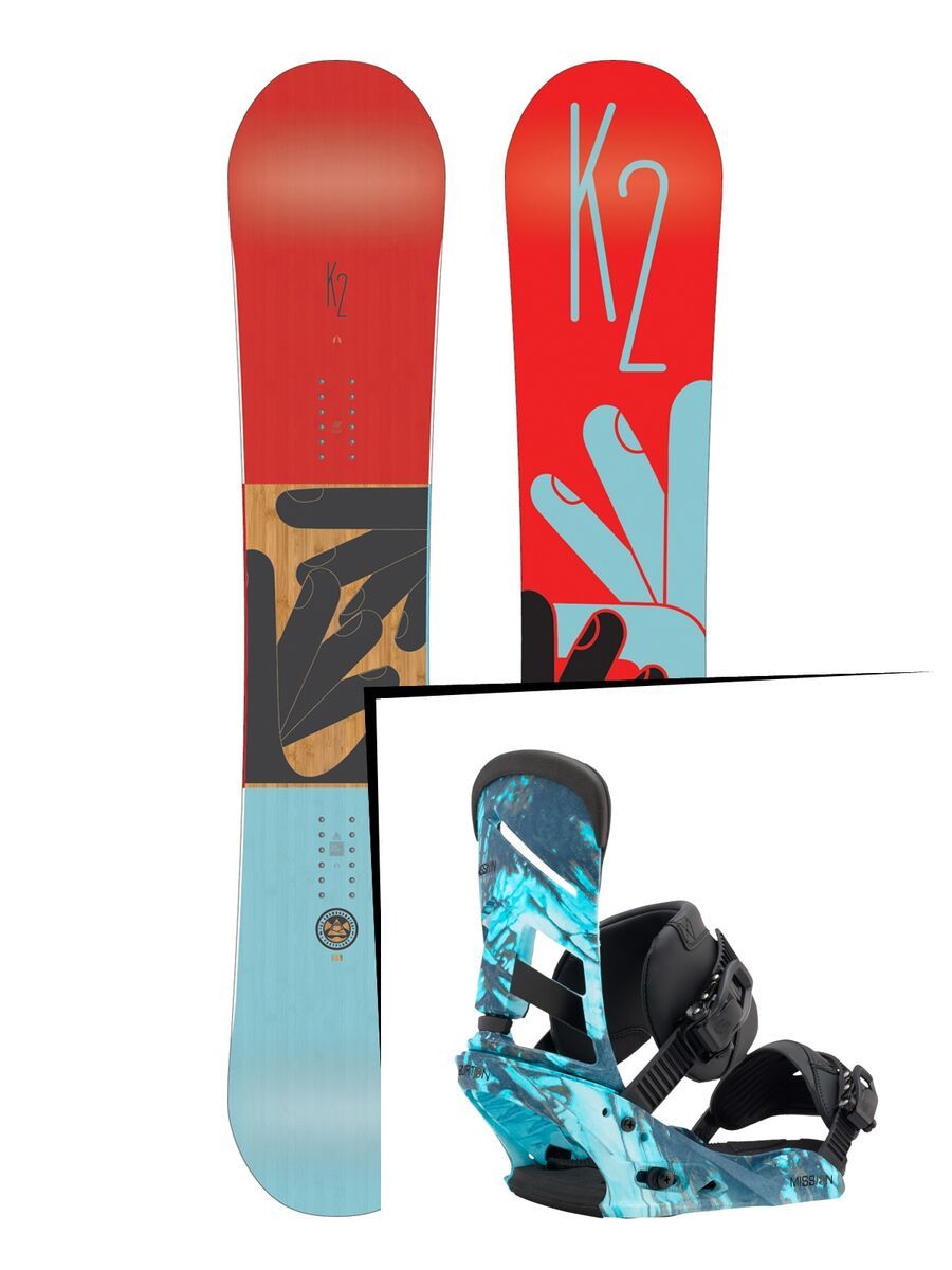 Set: K2 Fastplant 2017 + Burton Mission (1712885S) - Bild 1