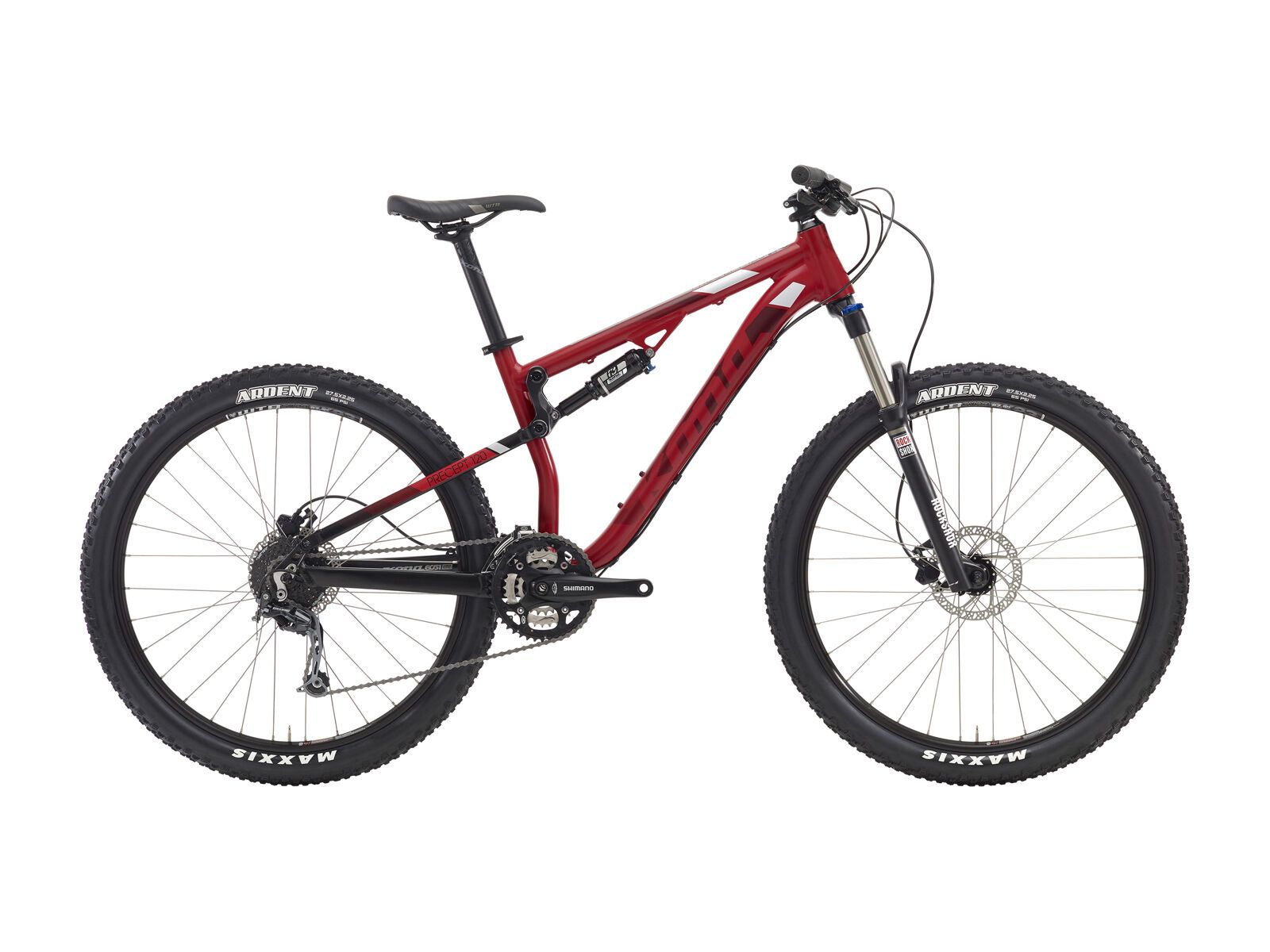 Kona Precept 120, matt dark red & black w/ black & silver decals - Bild 1