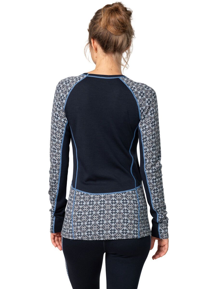 Kari Traa Rose Light Long Sleeve Baselayer, dark navy blue - Bild 4