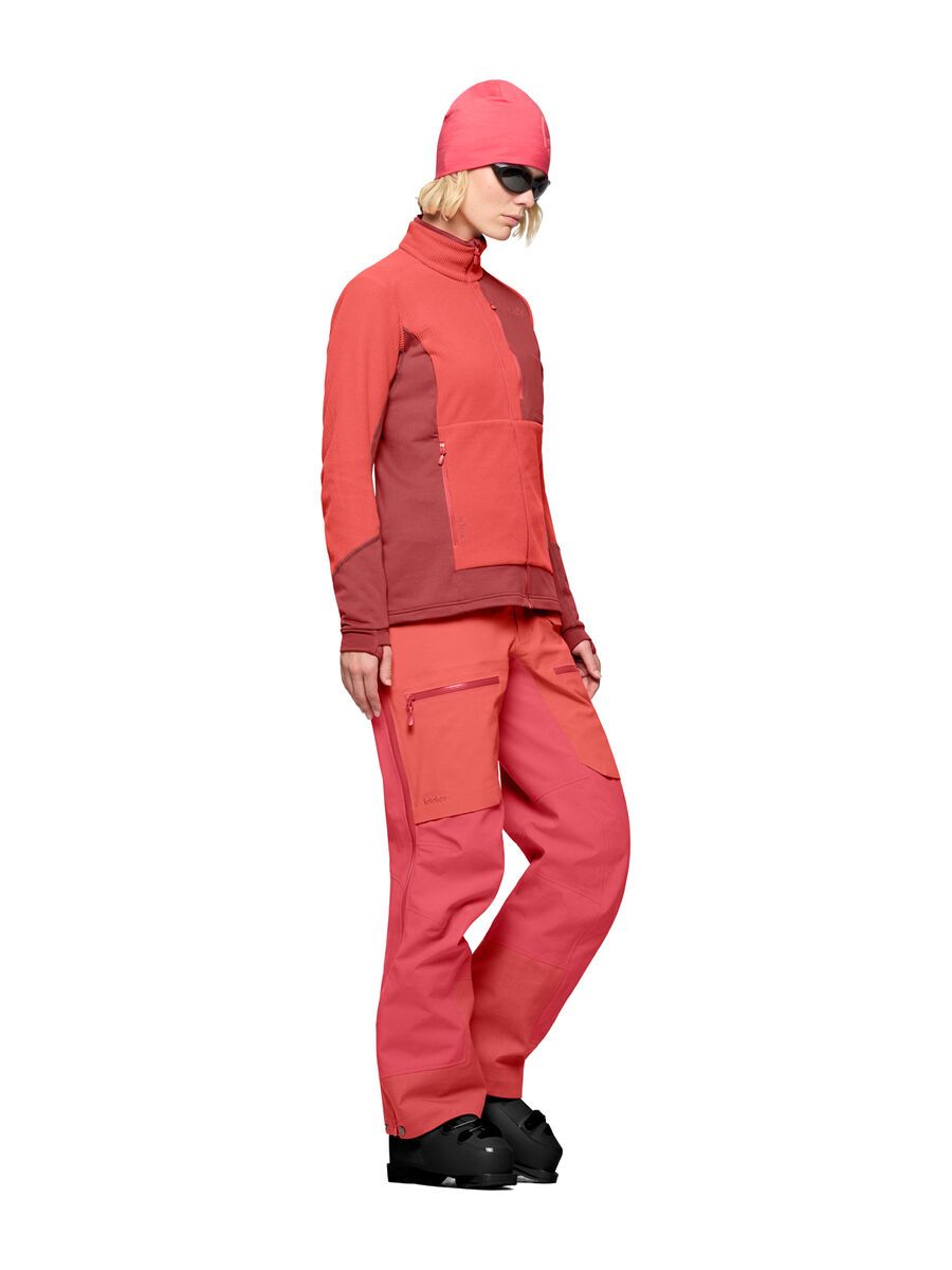 Norrona lofoten warm2 Jacket W's, deep sea coral/baked apple - Bild 5
