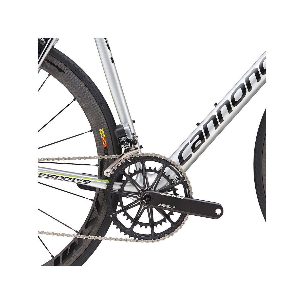 Cannondale SuperSix Evo Hi-Mod Team, berserker green w/magnesium white and jet black, gloss - Bild 4