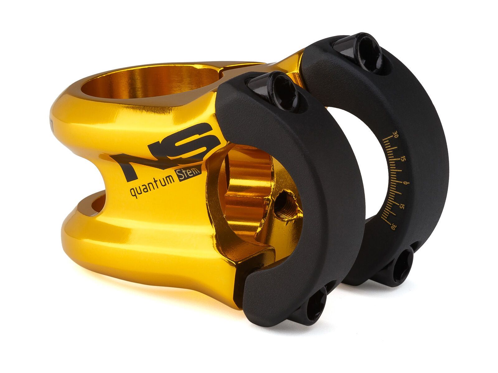 NS Bikes Quantum Small Stem, black/gold - Bild 1