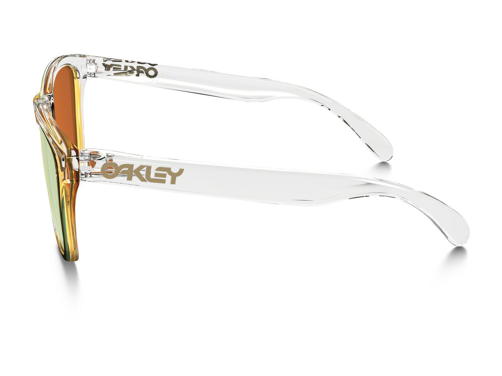 Oakley Frogskins, polished clear/Lens: 24k iridium - Bild 4