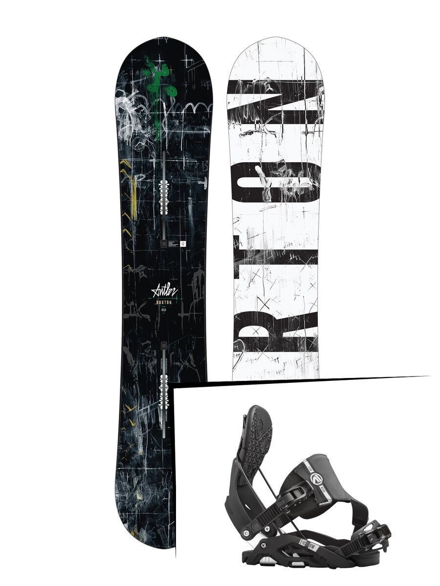 Set: Burton Antler 2017 + Flow Nexus Hybrid (1513166S) - Bild 1