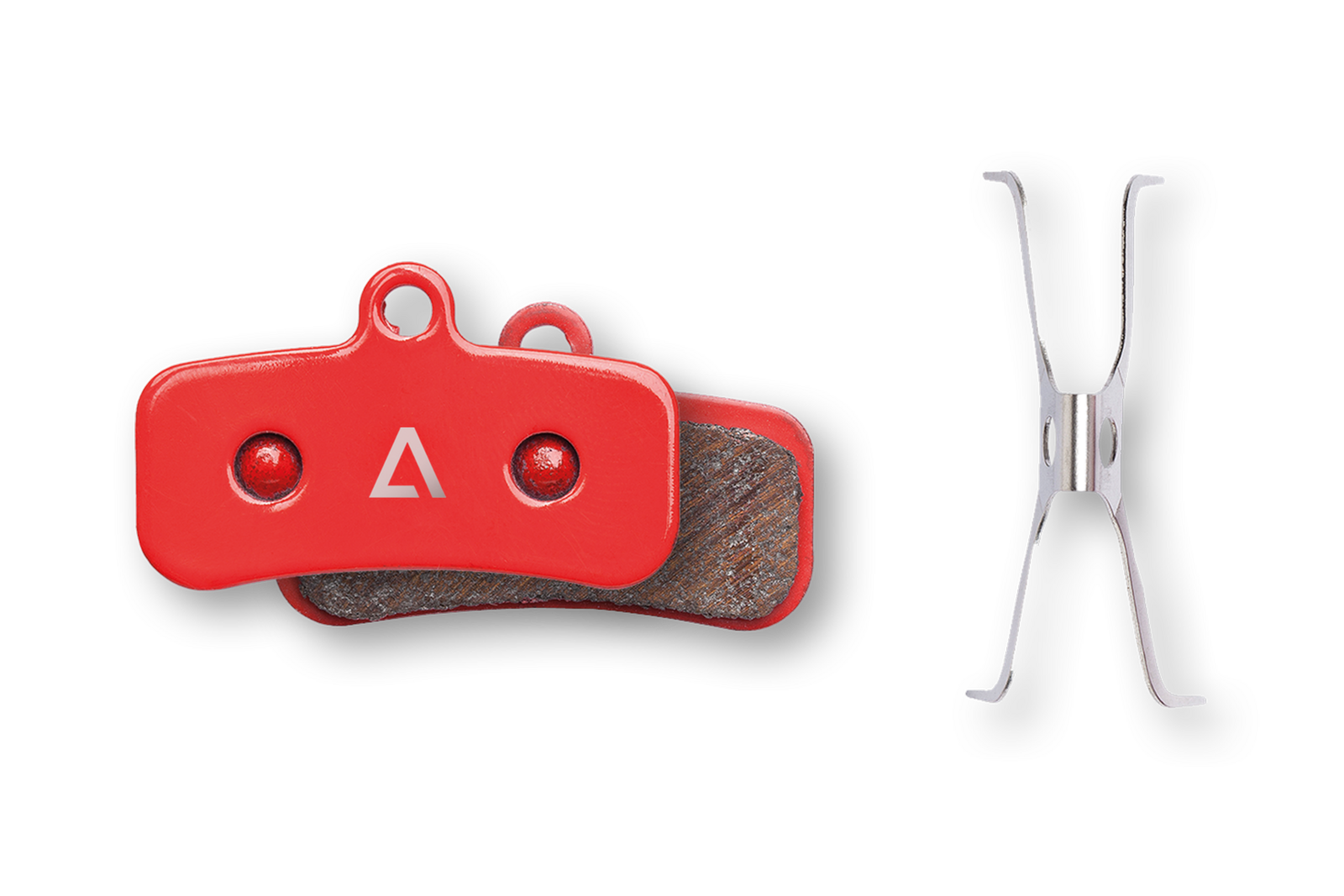 Cube Acid Scheibenbremsbelag Shimano Saint BR-M820/810, Zee BR-M640, BR-M8020, MT520 - gesintert, red - Bild 1