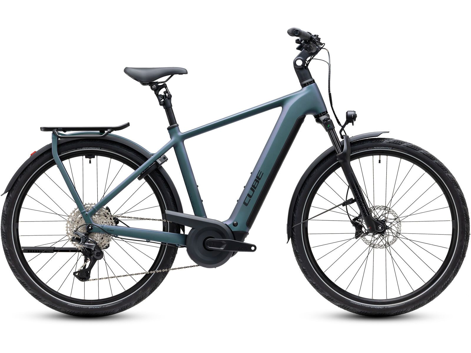 Cube Kathmandu Hybrid Pro 800, smaragdgrey´n´black - Bild 1