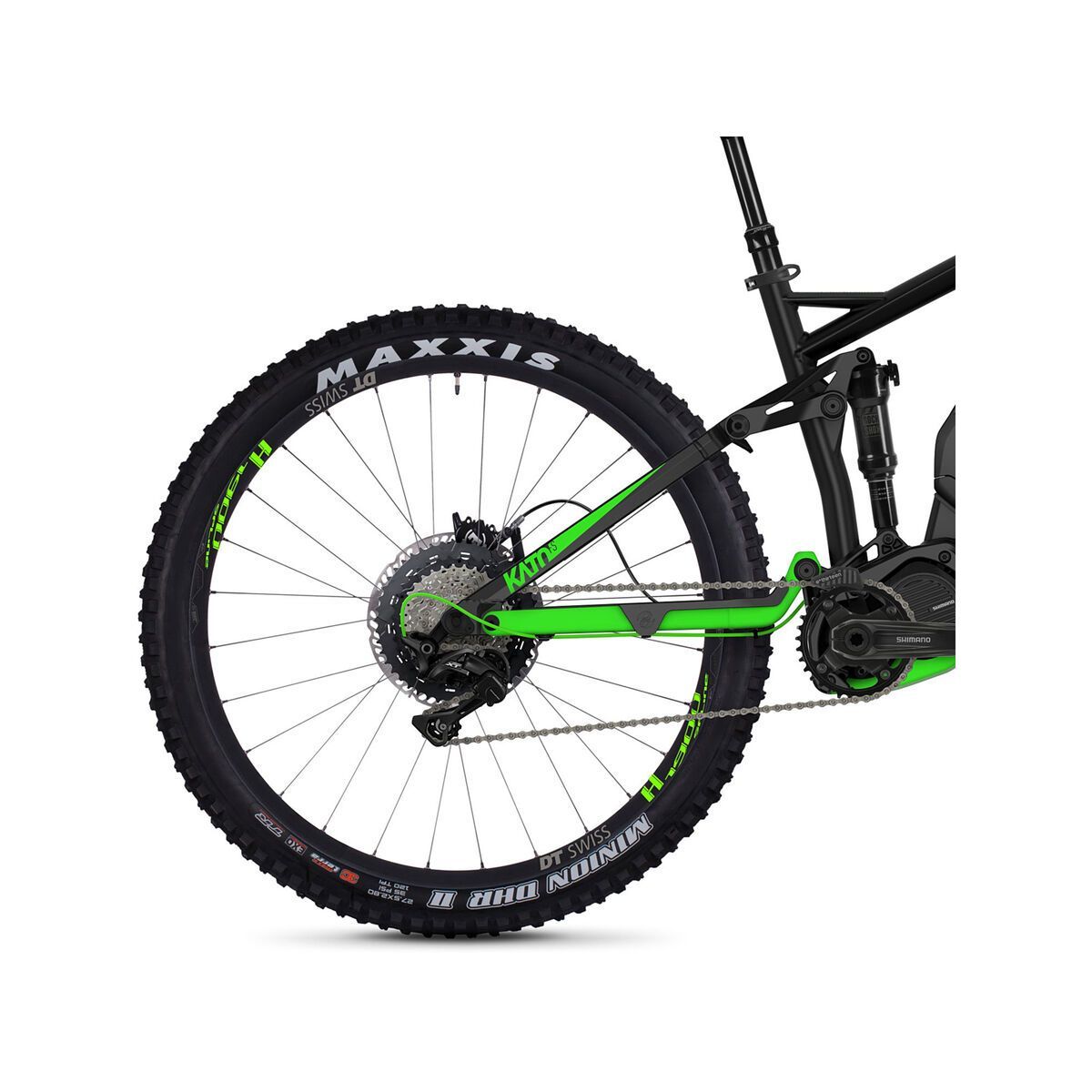 Ghost Hybride Kato FS S6.7+ AL, night black/neon green - Bild 4