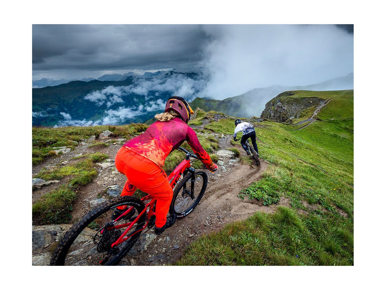 Endura Women's MT500 Animo L/S Jersey, spruce green - Bild 6