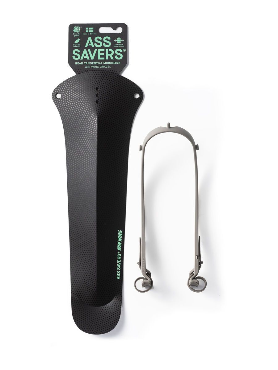 Ass Savers Win Wing Gravel, black | BIKER-BOARDER.DE