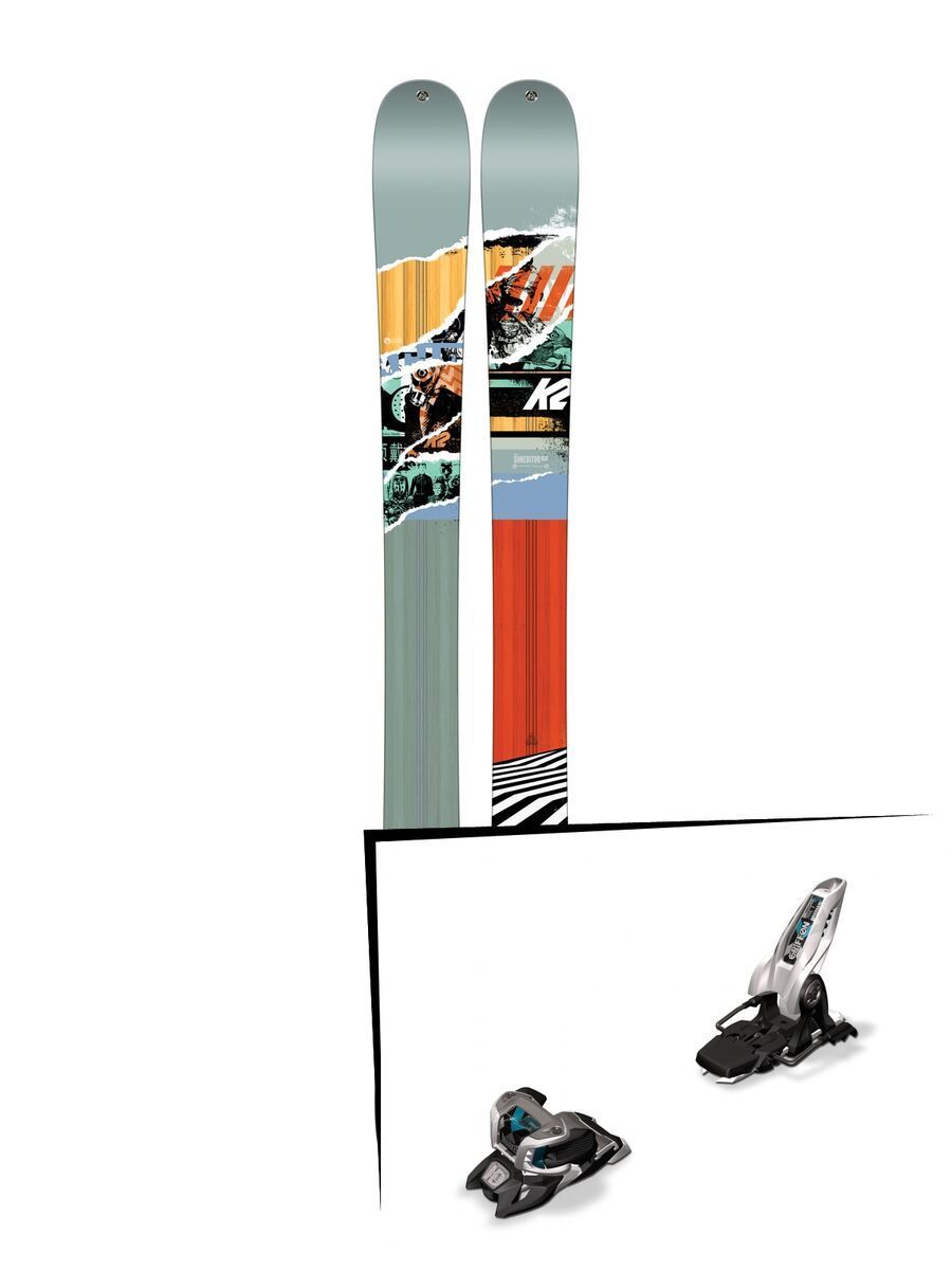 Set: K2 SKI Shreditor 100 JR 2017 + Marker Griffon 13 ID (1685404) - Bild 1