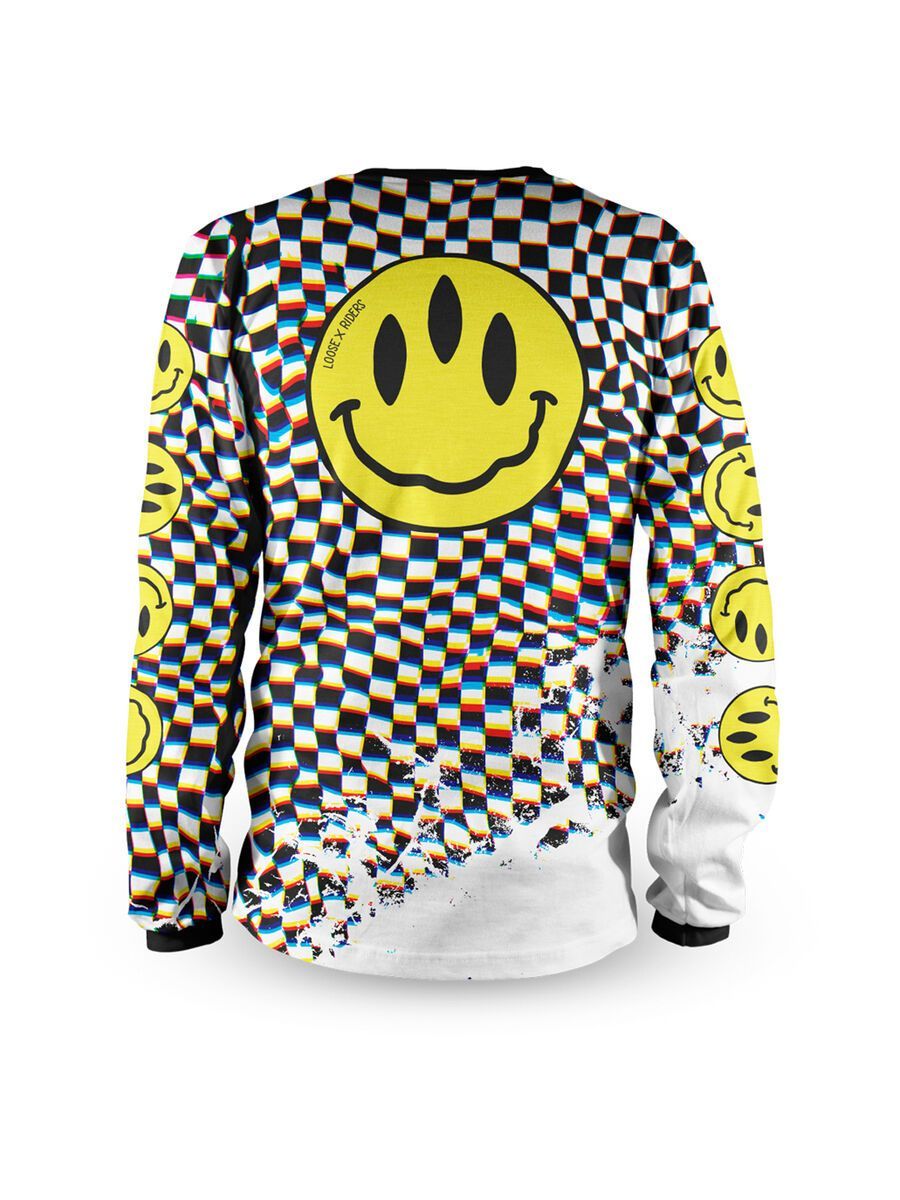 Loose Riders Cult of Shred Jersey LS Stoked!, yellow/black - Bild 2