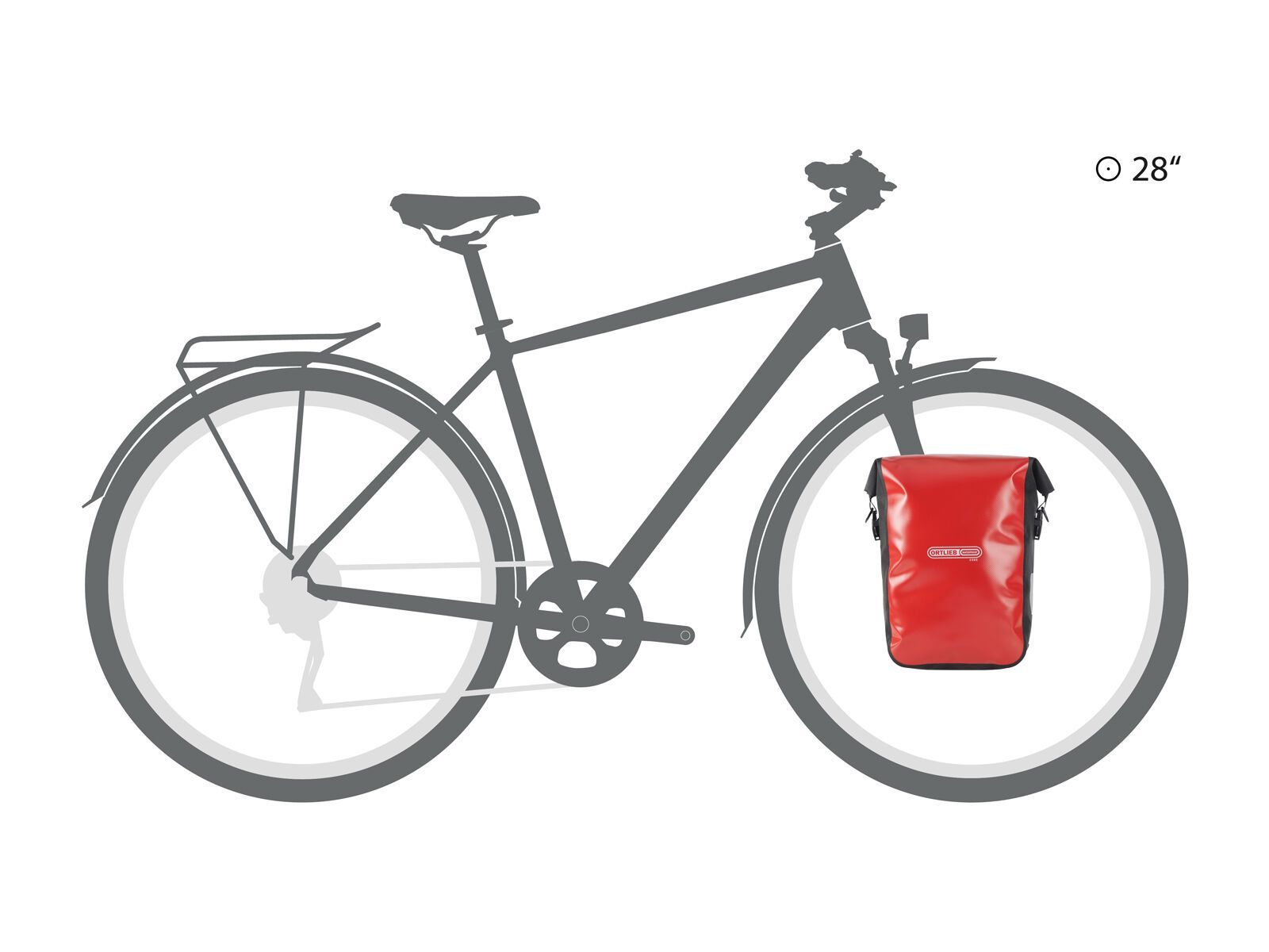 ORTLIEB Sport-Roller Core, red/black - Bild 9