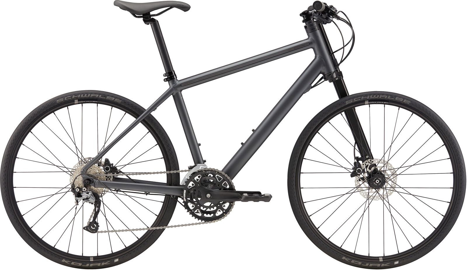Cannondale Bad Boy 3, nearly black w/ charcoal gray and 3M reflective, matte - BBQ - Bild 1