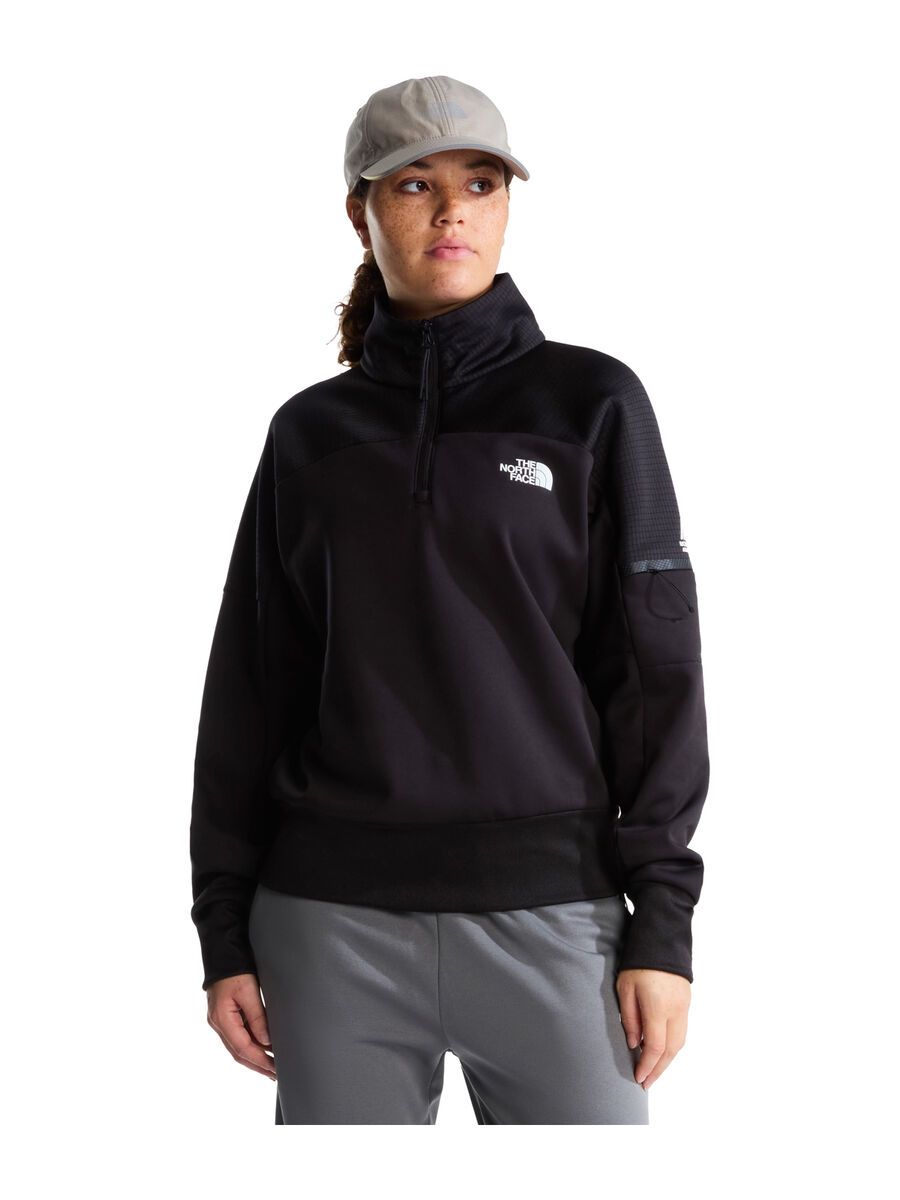 The North Face W Mountain Athletics 1/4 Zip Fleece 2.0, tnf black - Bild 3