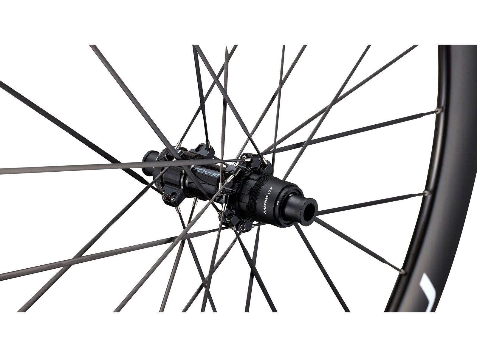 Specialized Roval Rapide CLX III - 700C / 12x142 mm, gloss carbon/gloss white - Bild 3