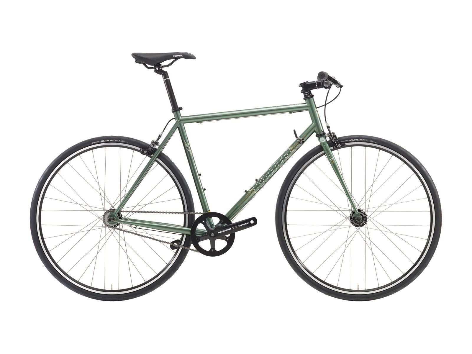 Kona Paddy Wagon 3, gloss dark mint w/ off-white & gold decals - Bild 1