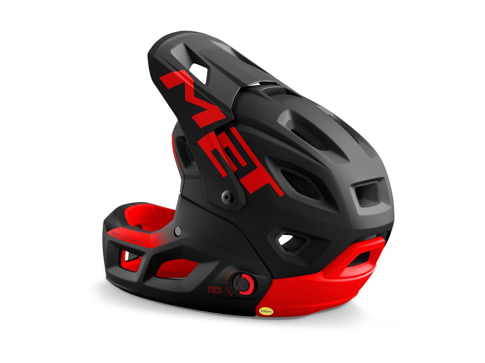 MET Parachute MCR MIPS, black red/matt glossy - Bild 2
