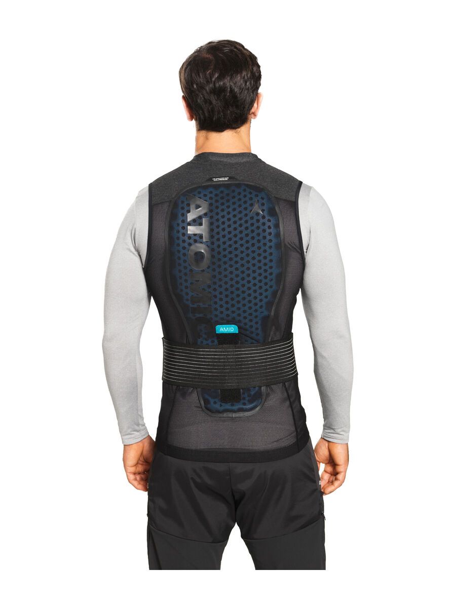 Atomic Live Shield Vest AMID M, all black - Bild 4