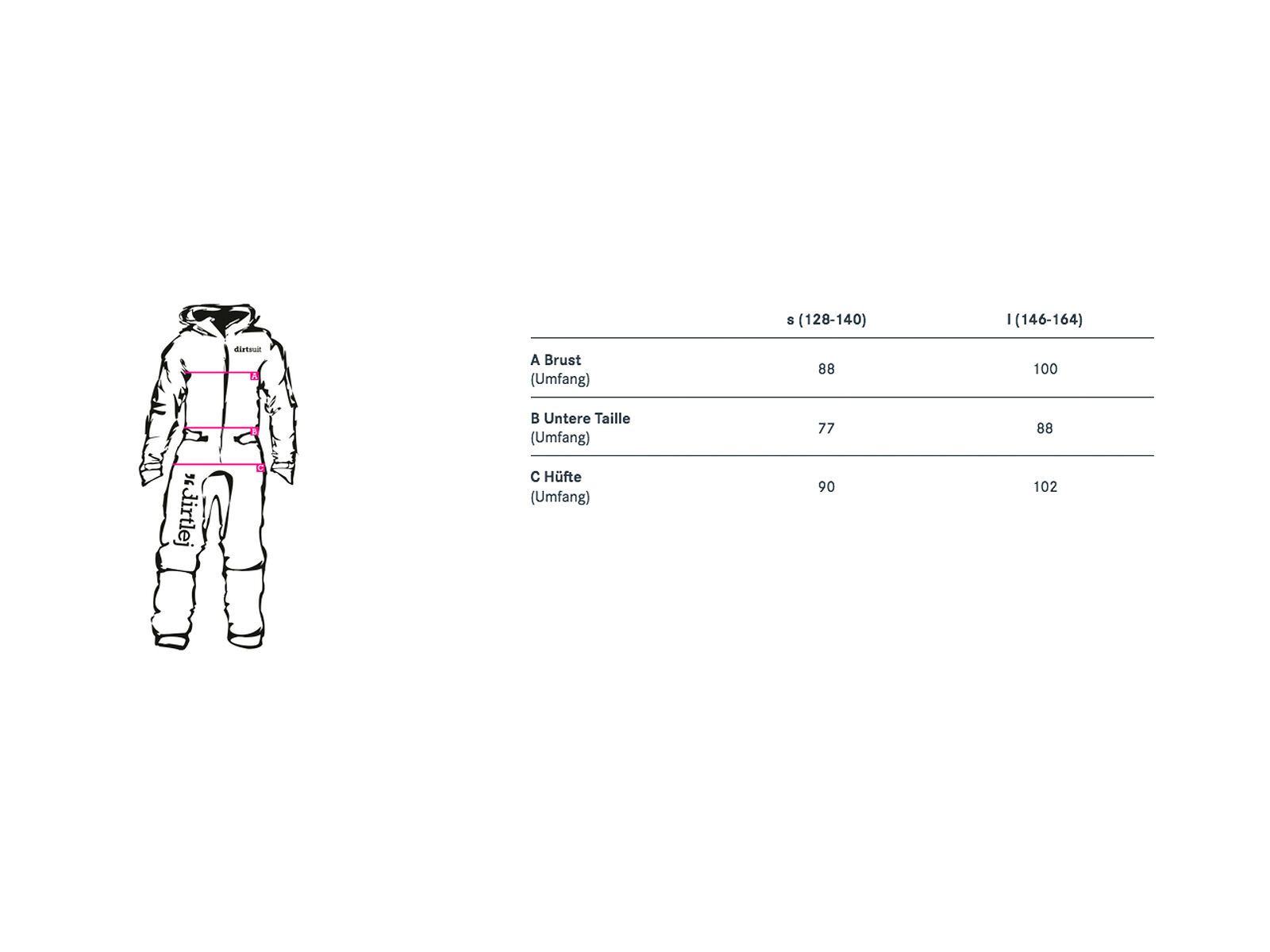 dirtlej DirtSuit Kids Edition, black blue/yellow - Bild 3