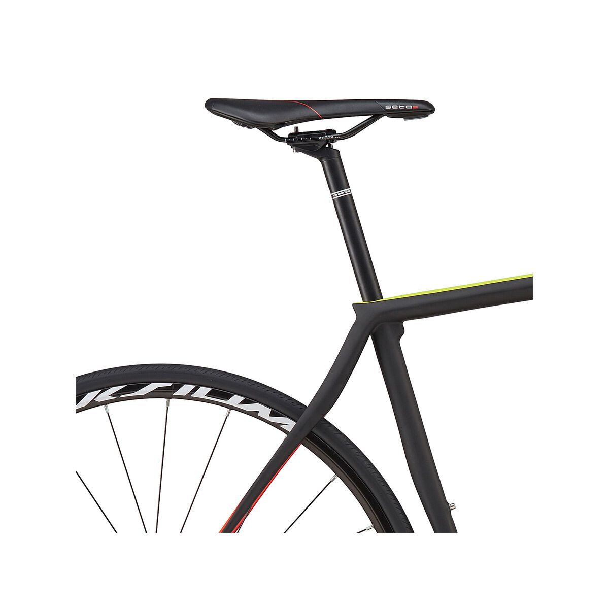 Cannondale Synapse Carbon Disc Ultegra, jet black w/ volt and acid red, matte/gloss - VLT - Bild 5