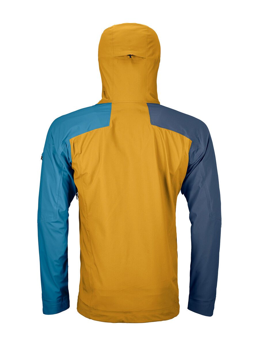 Ortovox 3L Merino Naked Sheep Ortler Jacket M, yellowstone - Bild 2