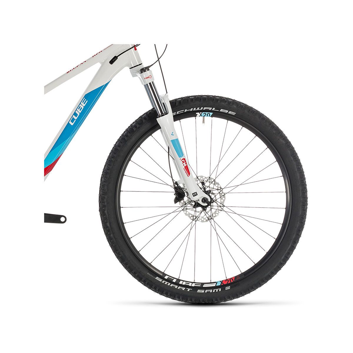 Cube Access WS Pro 27.5, white´n´blue - Bild 2
