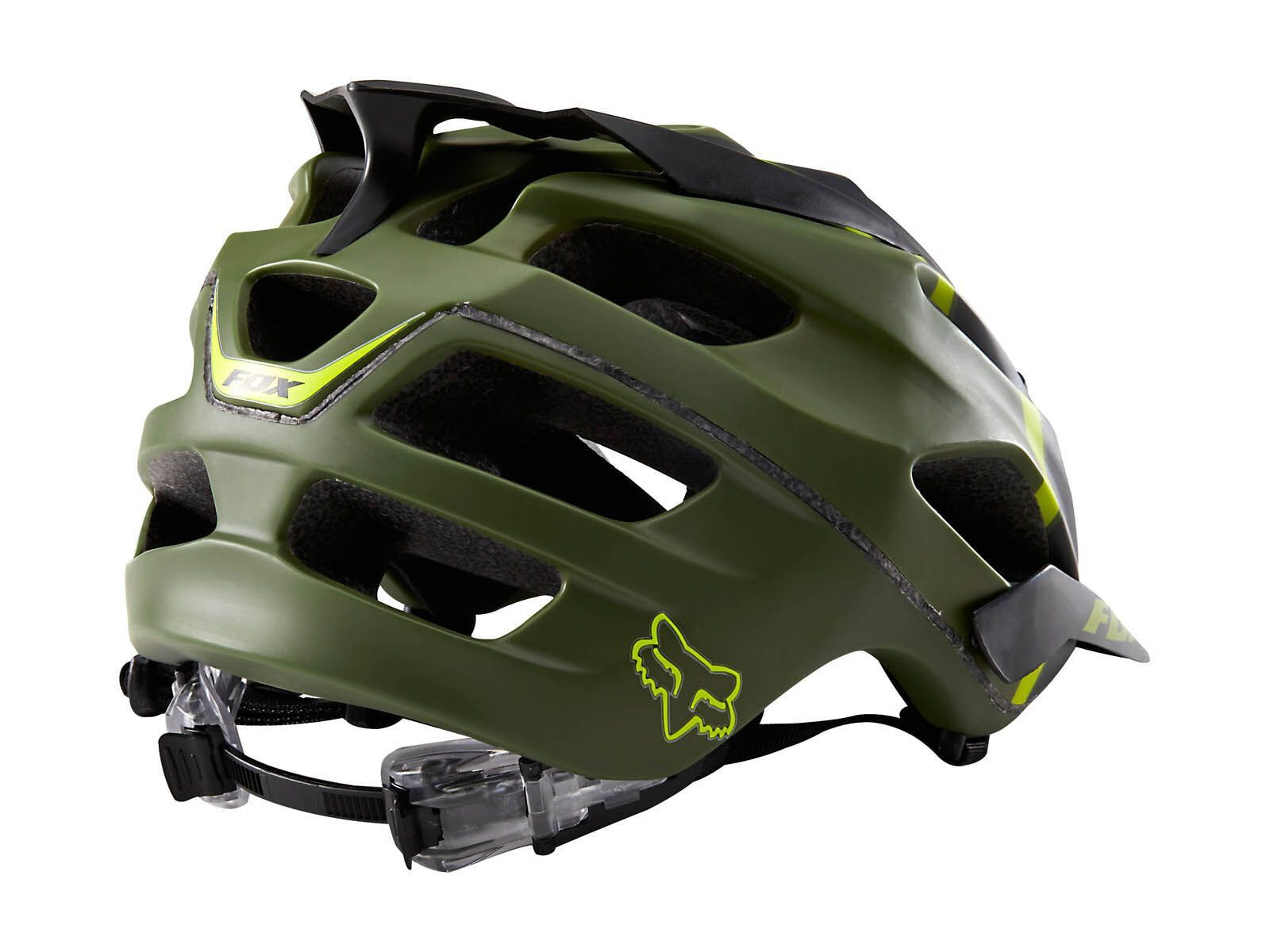 Fox Flux Helmet, fatigue green - Bild 2