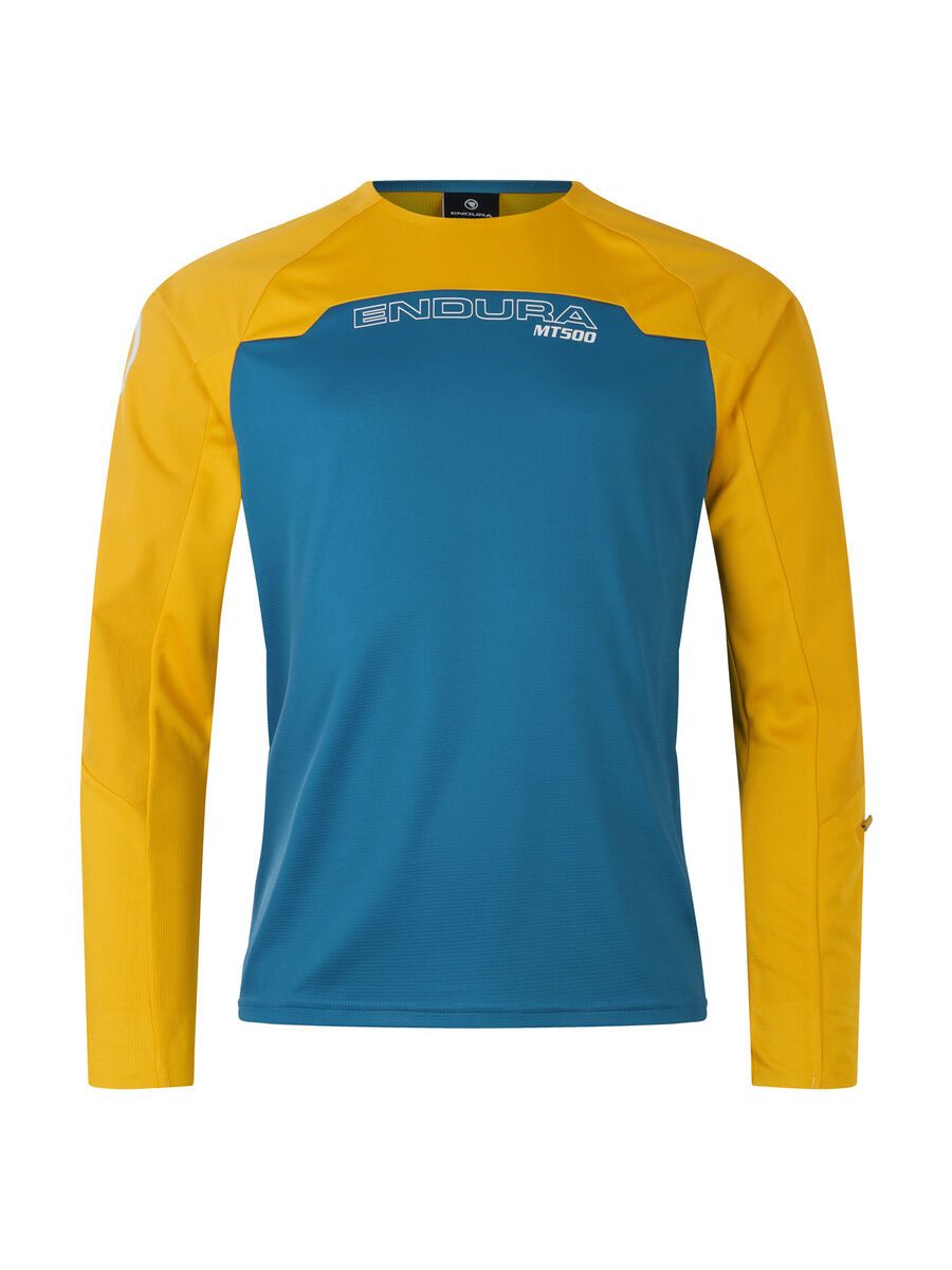Endura MT500 Burner Trikot (Langarm), stahlblau - Bild 1