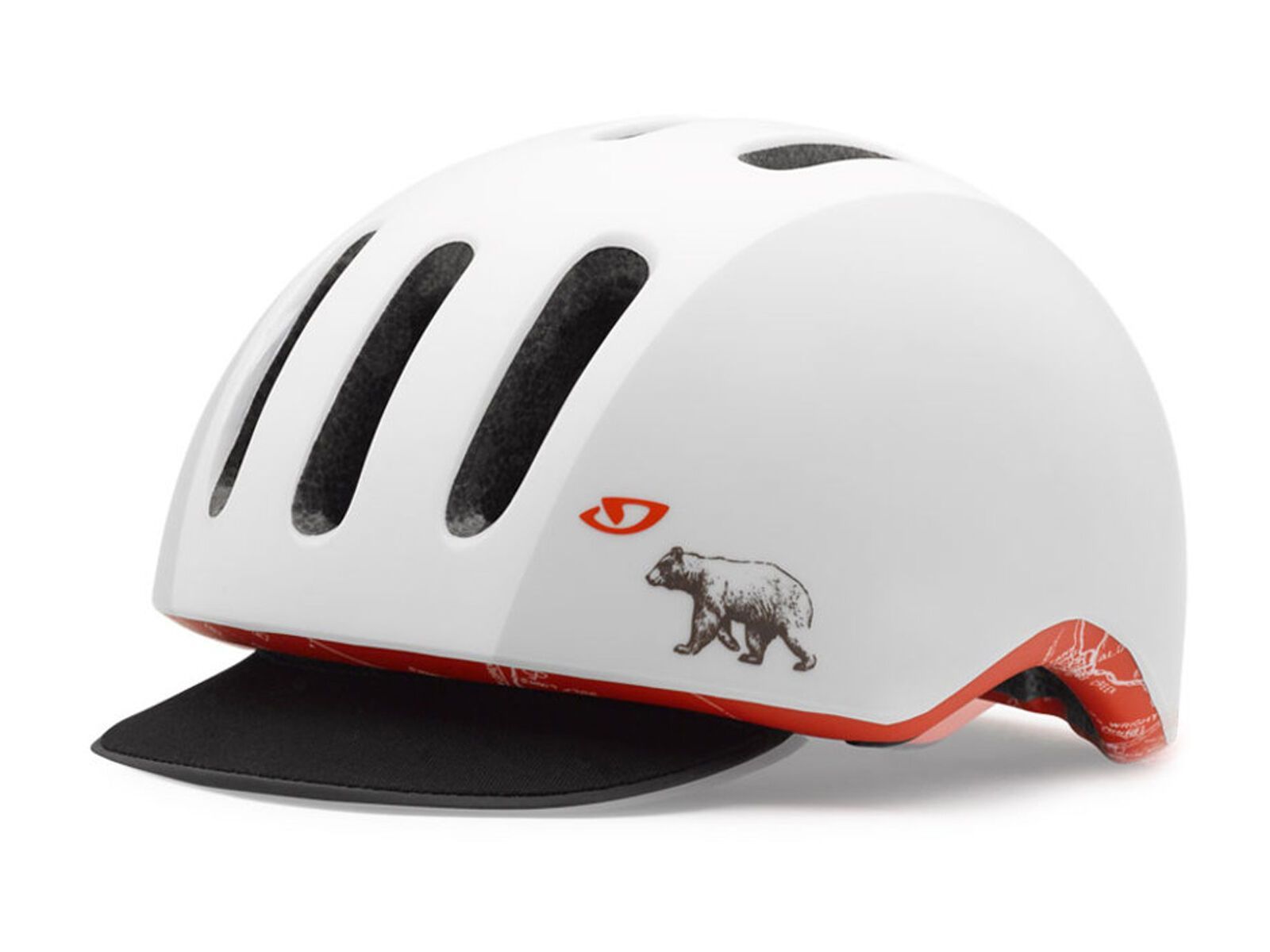 Giro Reverb, matt white ca bear - Bild 1