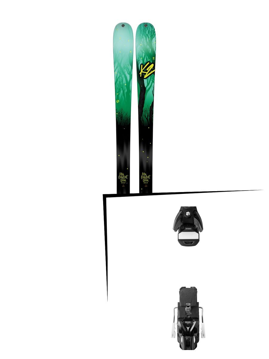 Set: K2 SKI Missconduct 2017 + Atomic STH 13 WTR 90 mm, black/gun metal - Skiset - Bild 1