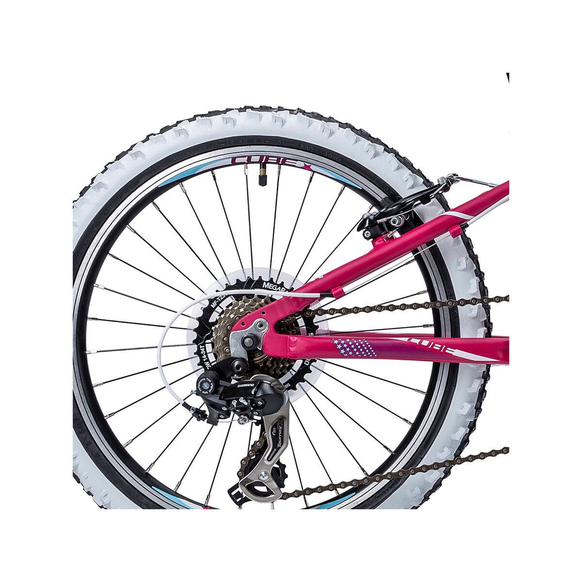 Cube Kid 200, pink/white/blue - Bild 4