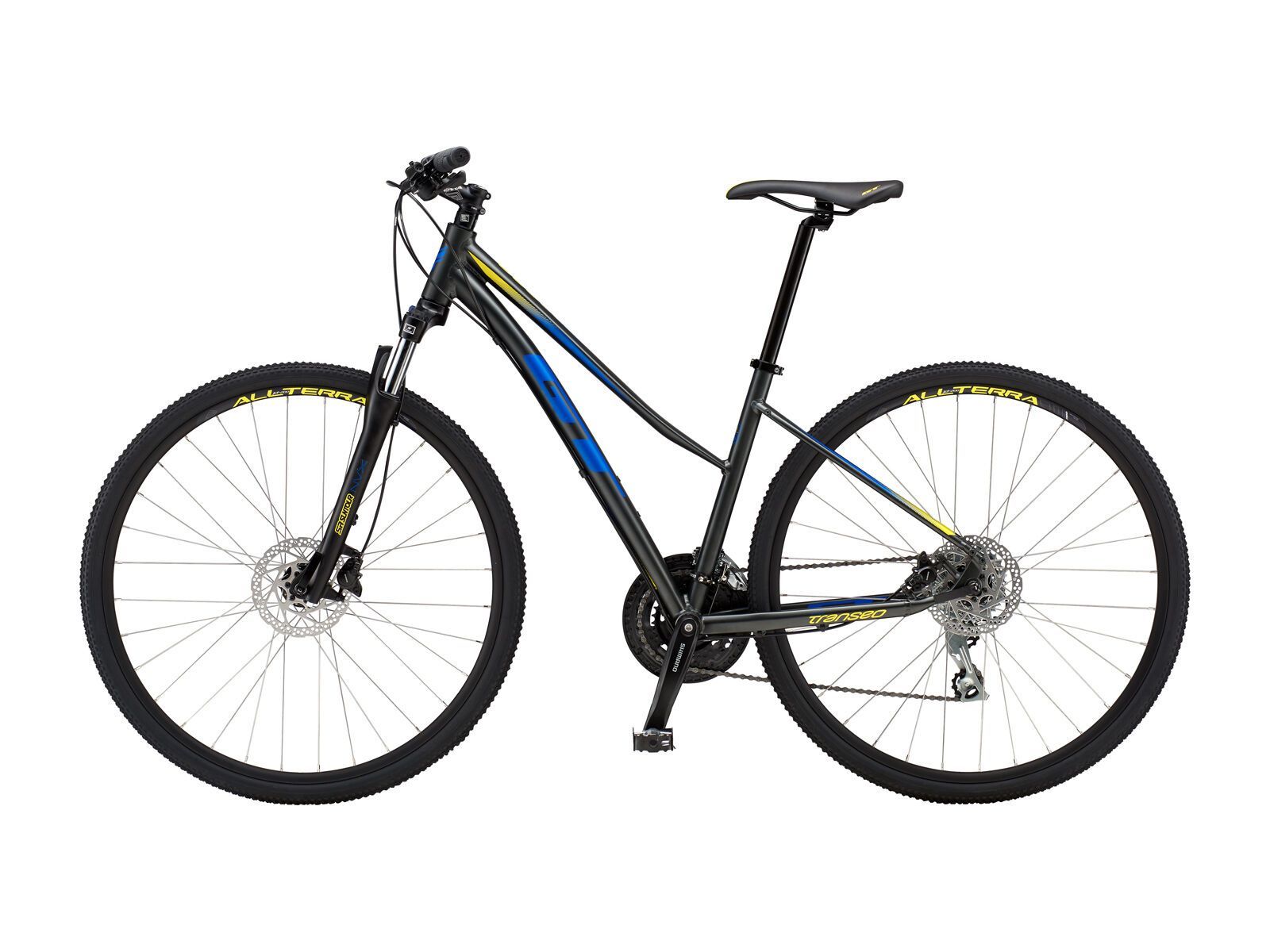 GT Transeo Elite Step Thru, satin gun w/ yellow and ink - Bild 4