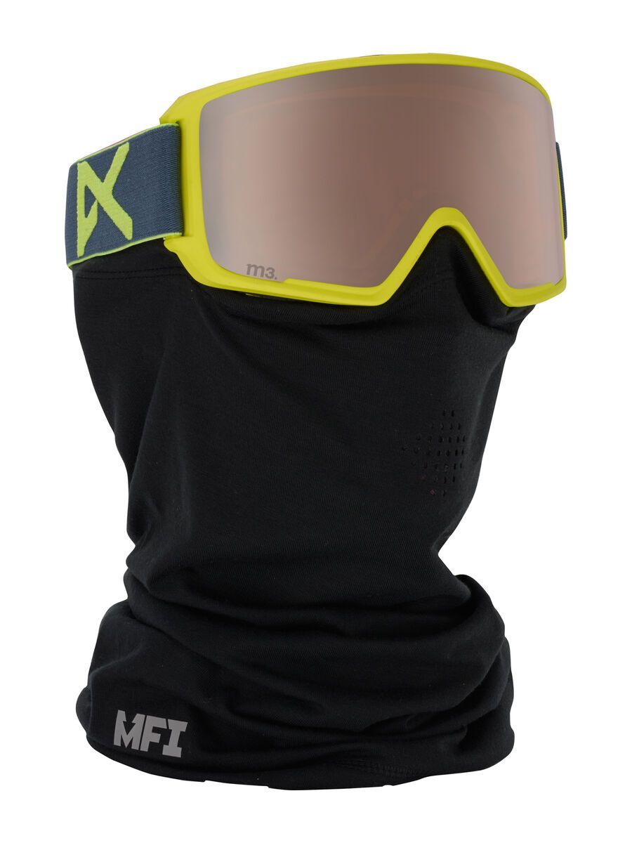 Anon M3 MFI + Spare Lens, lemonade/silver amber - Bild 1