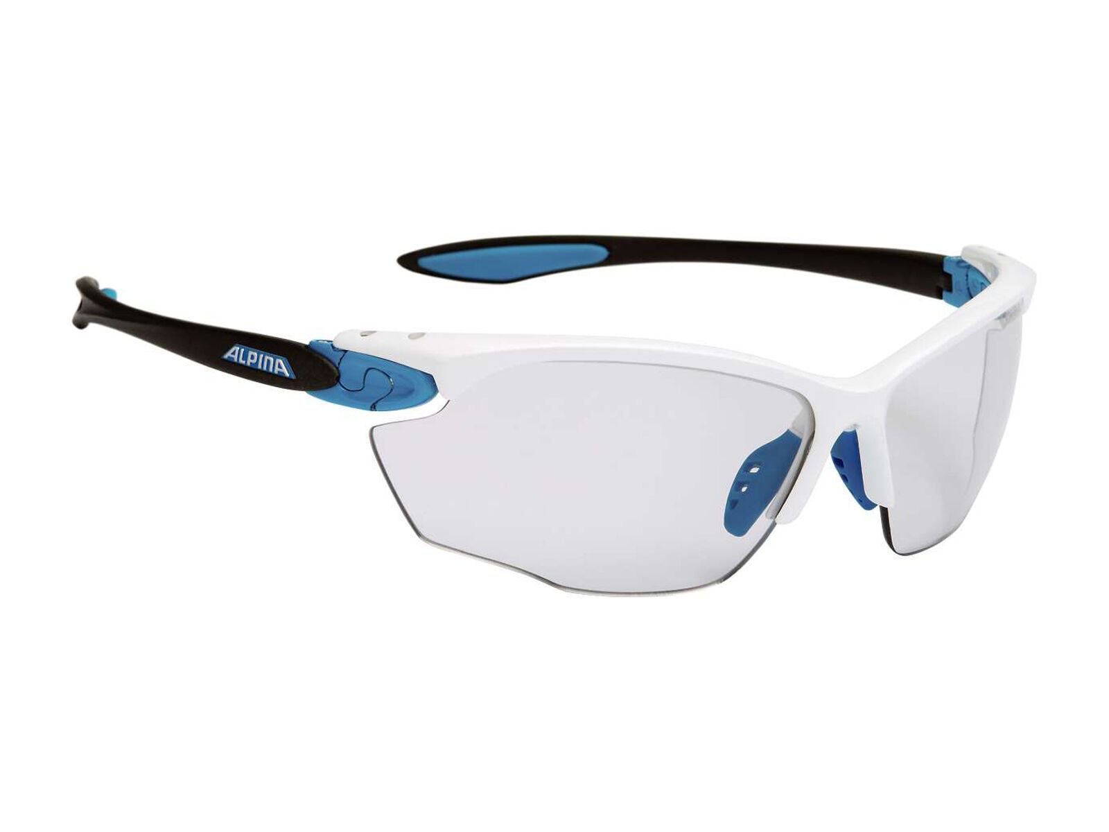 Alpina Twist Four VL+, white cyan anthracite/Lens: varioflex+ black - Bild 1