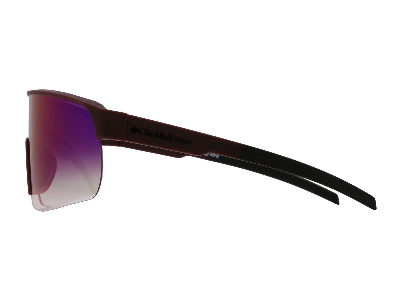 Red Bull Spect Eyewear Dakota, Gr. Smoke/Red-Purple Mirror / soft touch mauve - Bild 5