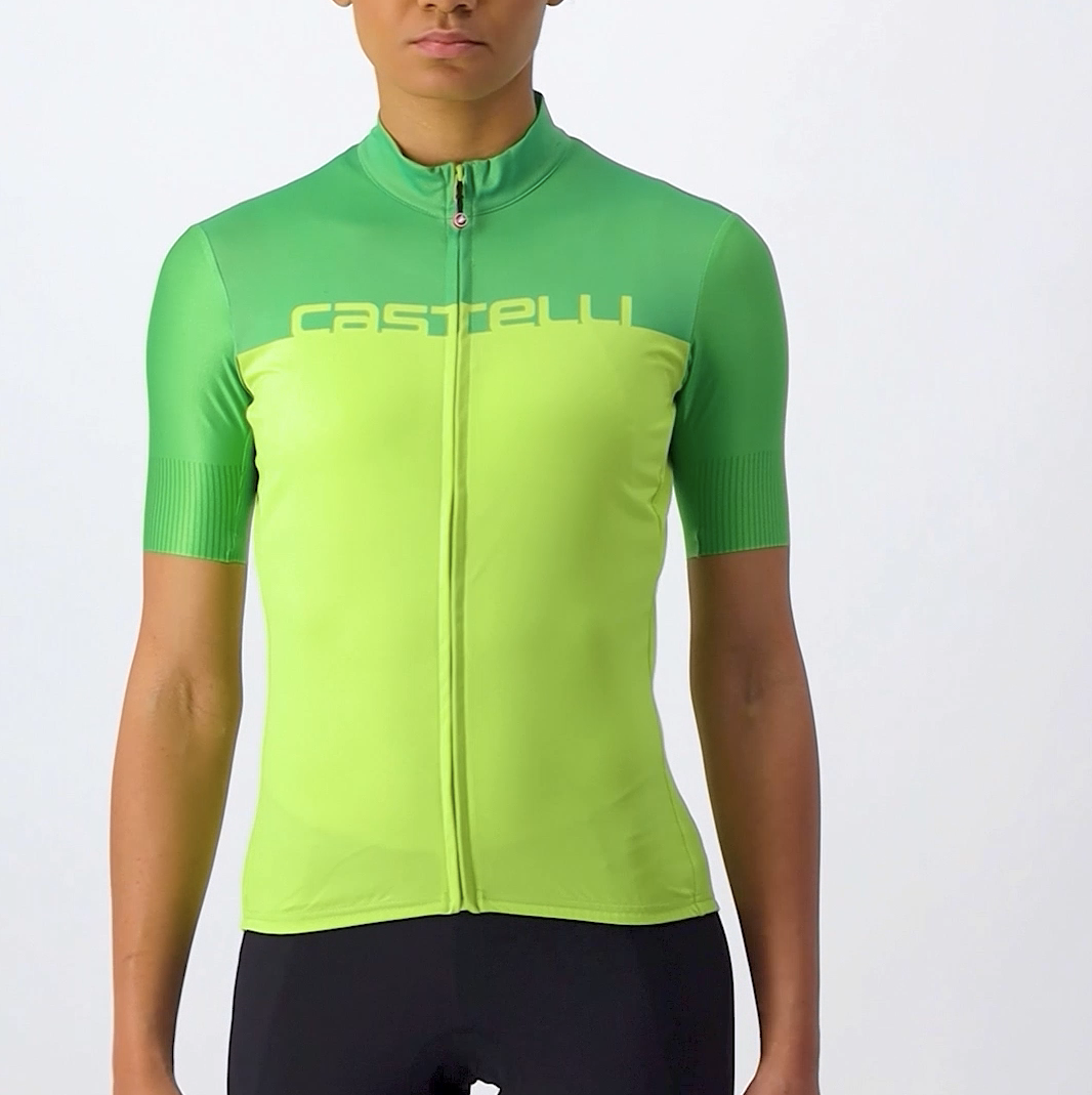Castelli Velocissima Jersey, bright lime/absinthe - Video 6