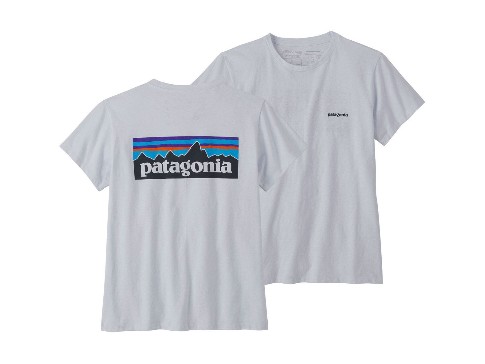 Patagonia Women's P-6 Logo Responsibili-Tee, white - Bild 5