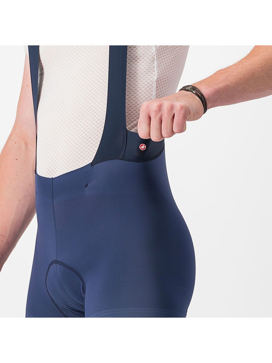 Castelli Premio Black Bibshort, belgian blue - Bild 6