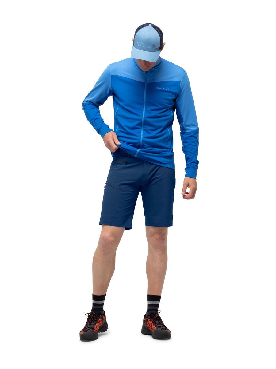 Norrona falketind flex1 Shorts M's, indigo night - Bild 3