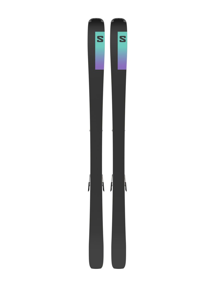 Salomon Stance W 84 + M10 GW L90, black/aruba blue/purple - Bild 2