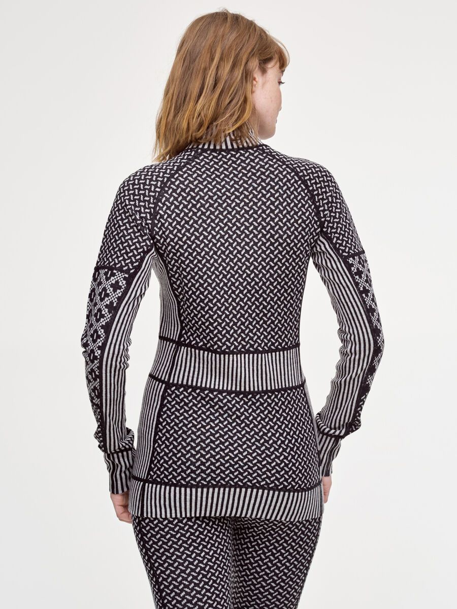 Kari Traa Smekker Half Zip Baselayer, black - Bild 4