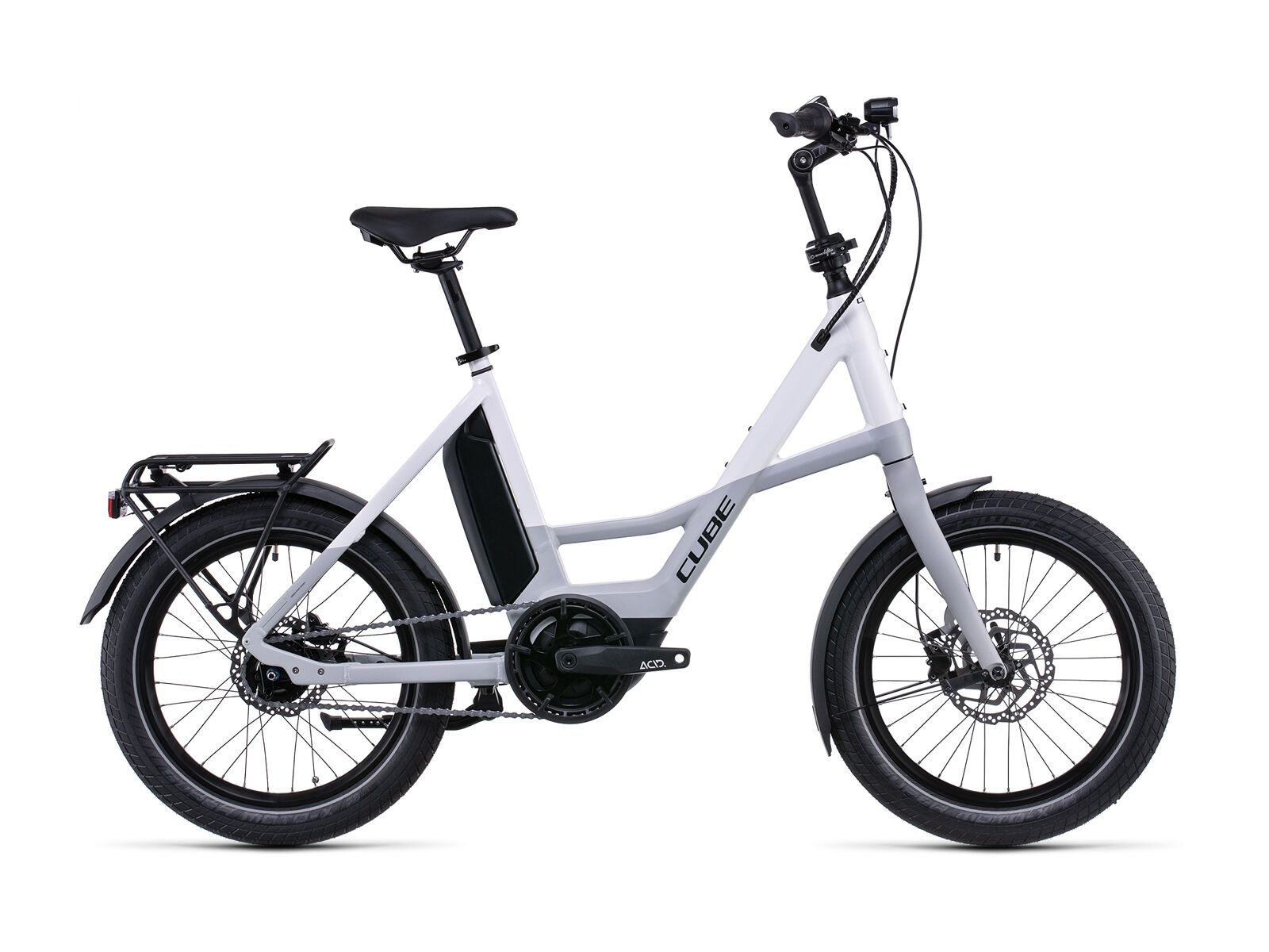 Cube Compact Hybrid 500, grey´n´white - Bild 1